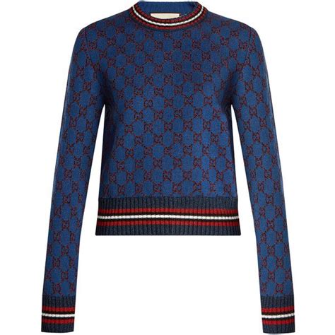 gucci crop sweater|gucci jumper women.